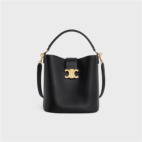 MEDIUM LOUISE BAG IN SMOOTH CALFSKIN.